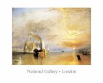 The Fighting Temeraire art print by Joseph Turner, 40cm x 50cm