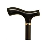Black Fritz Handle Cane - Ladies