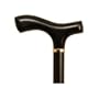 Black Fritz Handle Cane - Ladies