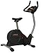 Upright frame. Electromagnetic resistance. Tension control device. Adjustable seat. Single window:LCD. 2 button speed, time, distance, calories. Ships UPS