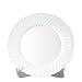 PLATE CLASS WHITE 9