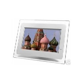 Electrohome ELE-09E01PF 9 LCD Digital Photo Frame Widescreen Picture Viewer with Built-in Alarm Clock & USB/SD/MMC/XD/MS Pro Support