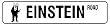 EINSTEIN ROAD science german street sign