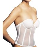 Long Line strapless corset 34DD/Black