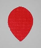 4 sets Red Nylon Pear flights - Cloth, Fabric, Ripstop