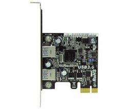 ASRock 2-Port USB 3.0 PCI Express x1 Card