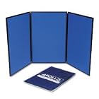 Apollo SB93513Q Apollo ShowIt Three-Panel Display System, Fabric, Blue Gray, Black PVC... by Apollo