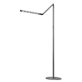I-Tower High Power LED Floor Lamp- Silver/Cool