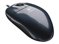Childrens Toyshop  Electronics : Logitech Pilot Mouse Optical Corded USB and PS/2 with Scroll Wheel Black
