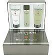 TITANIUM LAMBORGHINI By Tonino Lamborghini For Men EAU DE TOILETTE SPRAY 3.4 OZ & SHOWER GEL 6.8 OZ & AFTER SHAVE BALM 6.8 OZ