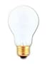75 Watt Long Life Incandescent Light Bulb / 20,000 Hour Life / Frosted / A19 Shape / Long Life 75A19 / Made in U.S.A. Light Bulb