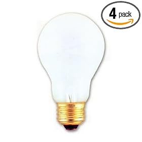 Extra Long Life Incandescent Bulb, 40 Watts, 4 Bulbs/Pack SLT60008