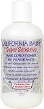 California Baby Super Sensitive No Fragrance Hair Conditioner - 8.5 oz