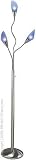 Crackler Gooseneck Floor Lamp - LS-9526PS/BLU