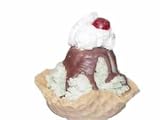 Waffle Cup Sundae Chocolate Chip Mint Candle
