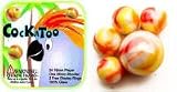 Mega Marbles - COCKATOO MARBLES NET (1 Shooter Marble, 24 Player Marbles & 2 Display Rings)