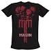 マリリンマンソン Tシャツ MensS SKULL CROSS【オフィシャルグッズ】