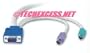 Apex 12FT DDC Compliant Zip KVM-Cable