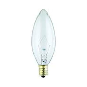 25 Watt Topedo Shape Bulb Clear by Sli Lighting