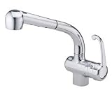Hamat Dominique Pull Out Kitchen Faucet w/90 Degree Lever Handles 3 2811 Polished Chrome 21E5P95ykEL. SL160 Hamat Dominique Pull Out Kitchen Faucet w/90 Degree Lever Handles 3 2811 Polished Chrome