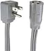Certified Appliance Accessories 15-0306 15-Amp Appliance Extension Cord, 6 Feet, Grounded, Right Angle Plug Head