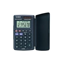 CASIO SL-150BK Taschenrechner 8-stellig, Solar