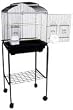 Brand New Bird Cage Cages 18x14x46 With Stand On Wheels