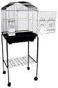 Brand New Bird Cage Cages 18x14x46 With Stand On Wheels