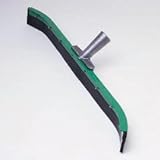 36' Curved Aquadozer Heavy Duty Floor Squeegee with Black Neoprene Rubber. EA