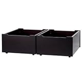 Kids Play Tables: Kids Espresso Adjustable Wooden Activity Table, S/2 Es Activity Table Bins