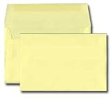 A2 Invitation Envelope - 70# Light Yellow - Basis Color Text (4 3/8 x 5 3/4) (Pkg of 25)