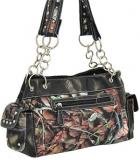 Black Camo Western Pistol Gun Redneck Fashion Purse
