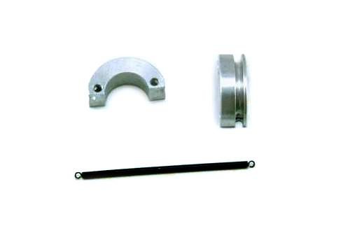 Redcat Racing Aluminum Clutch Shoe(w/Spring) Part#02048M Redcat Racing Aluminum Clutch Shoe(w/Spring) Part#02048M