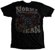 NORMA JEAN - Southern Flag - Black T-shirt