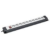 Eigenschaften Brennenstuhl 1156110010 / Brennenstuhl Premium-line Steckdosenleiste 10-fach 3.0 m schwarz/lichtgrau