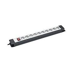 Brennenstuhl Premium Line Steckdosenleiste (10-fach, 3,0m) schwarz