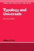Typology and Universals (Cambridge Textbooks in Linguistics)