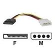 Tripplite Serial Ata (sata) Power Cable - 15 Pin / 4 Pin Male - 6 In