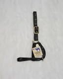 Hamilton Halter Company Yearling 1 Turn Out Halter Black 30 Inch - 30DY BK