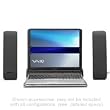 Sony VAIO VGN-A260 - Pentium M 725 / 1.6 GHz - Centrino - RAM 512 MB - HDD 80 GB - DVD?RW (+R DL) - Mobility Radeon 9200 - WLAN : 802.11b/g - Win XP Home - 15.4" Widescreen TFT 1280 x 800 ( WXGA ) - with docking station