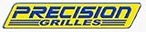 Precision Grilles  747212 EZ Solid Designer Series Starburst Polished Billet Bumper Grille