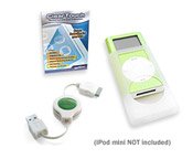 Apple iPod 4G (40GB) FlexiSkin Starter Kit (ClearTouch Anti-Glare, USB (Black))