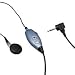 Compucessory Handsfree Earbud Headset For Mobile Phones, Uses 2.5mm Plug / CCS55212 / CCS55212