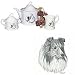 Sheltie Tea Set, Porcelain by Rosalinde