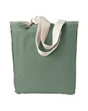 Authentic Pigment Raw-Edge Tote