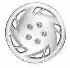 89-90 PONTIAC BONNEVILLE WHEEL COVER SET, 14 One 4 Covers, w/o logo (1989 89 1990 90) P260705