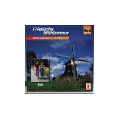 Friesische M�hlentour. Radwanderf�hrer. Massstab 1:50000