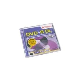 Verbatim - 5 x DVD+R DL - 8.5 GB - jewel case - storage media