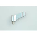 10mm CNC Motorcycle Mirror Riser Extender - Chrome - Right Hand Bolt and Mirror Mount... by LuckyBike