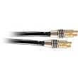 Acoustic Research PR123 Super Video Cable, Gold, S-Video, (25 feet)